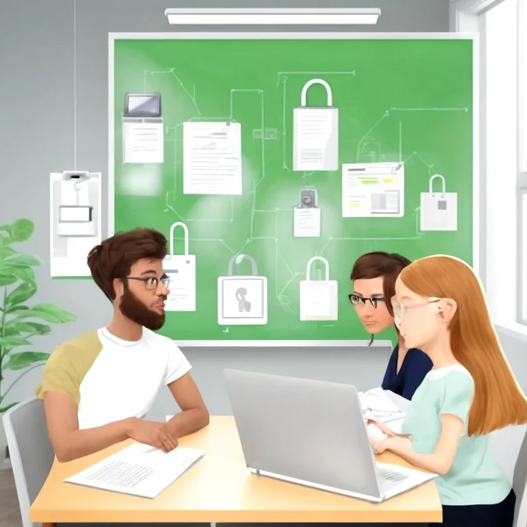 サイバー攻撃シミュレーションの画面